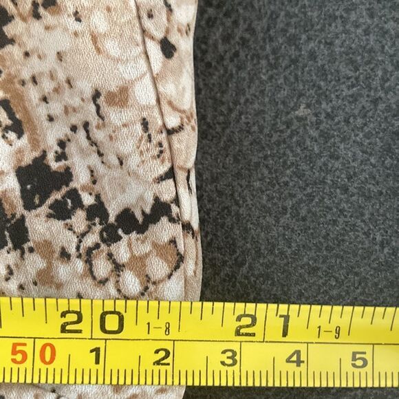 Rachel Zoe animal print with black lace bottom hem with adjustable straps, XL - Picture 9 of 9